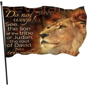 Tribe of Judah Lion 3 x 5 Feet Flag